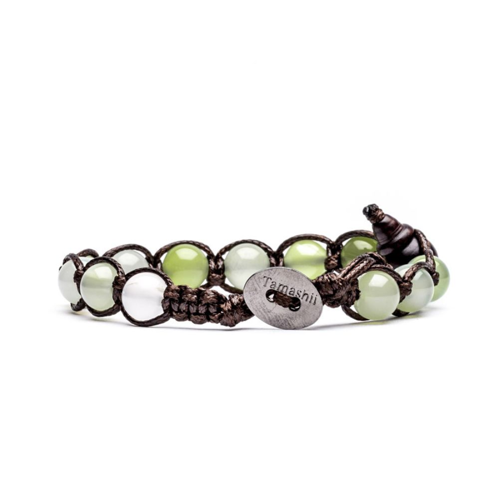 Apple Green Tibetan Tamashii Bracelet