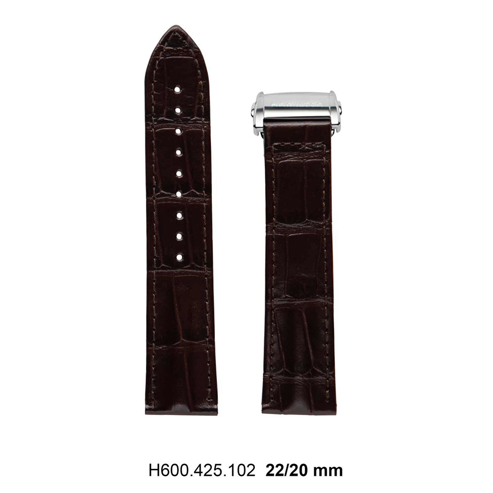 Hamilton Jazzmaster strap 42 mm Brown H600.425.102