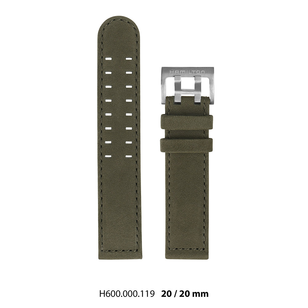 Cinturino Hamilton Khaki Field 38 mm H600.000.119