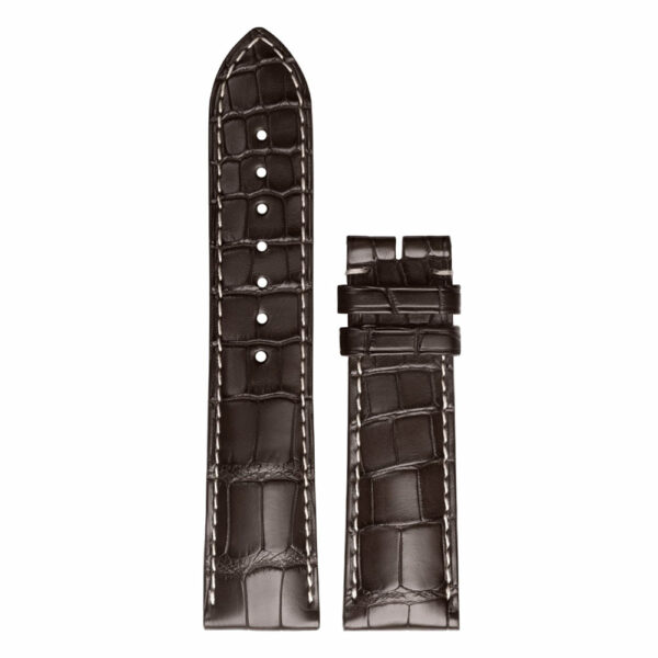 Longines Alligator Leather Strap Brown 22mm L682120161