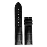 Longines Flagship Armband aus schwarzem Alligatorleder 21 mm L682160032