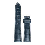 Longines Master Collection Armband aus 20 mm blauem Alligatorleder L682153042