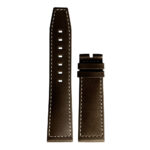 Longines Spirit 22mm Brown Calfskin Leather Strap L682159672