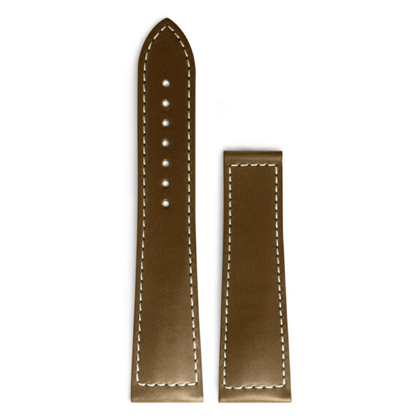 Longines Spirit 21mm Beige Calfskin Leather Strap L682169353