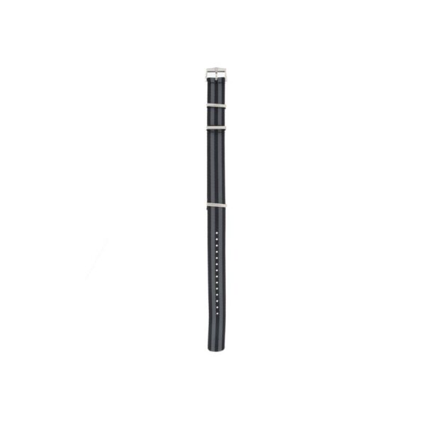 Omega Nato 007 Edition schwarz und grau Polyamidband mit 5 Streifen 031Z017955W