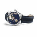 Orologio Hamilton Jazzmaster Open Heart Lady Auto Blu Cosmo Pelle 36 mm