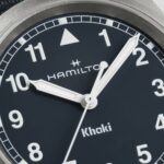 Orologio Hamilton Khaki Field Quartz Blu 33 mm