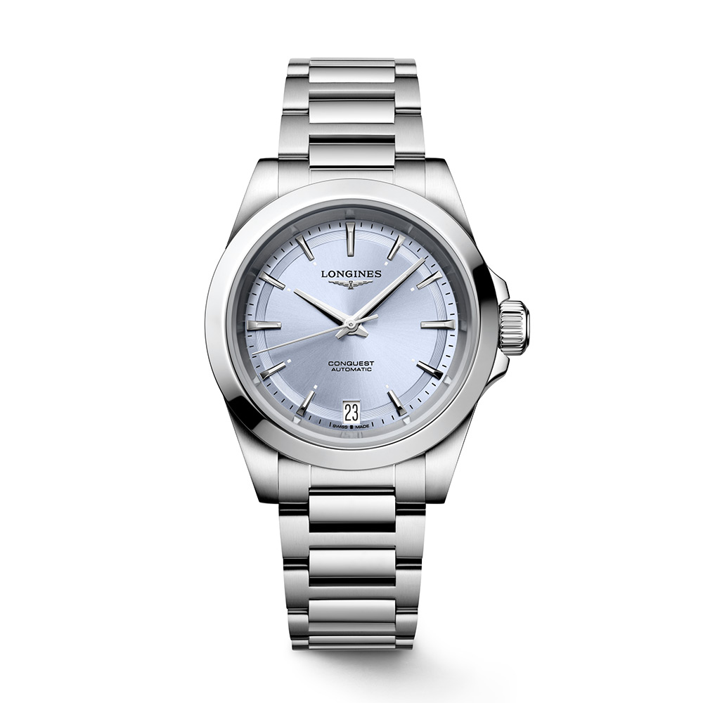 Longines Conquest Sunray Blue Automatic 34mm Watch