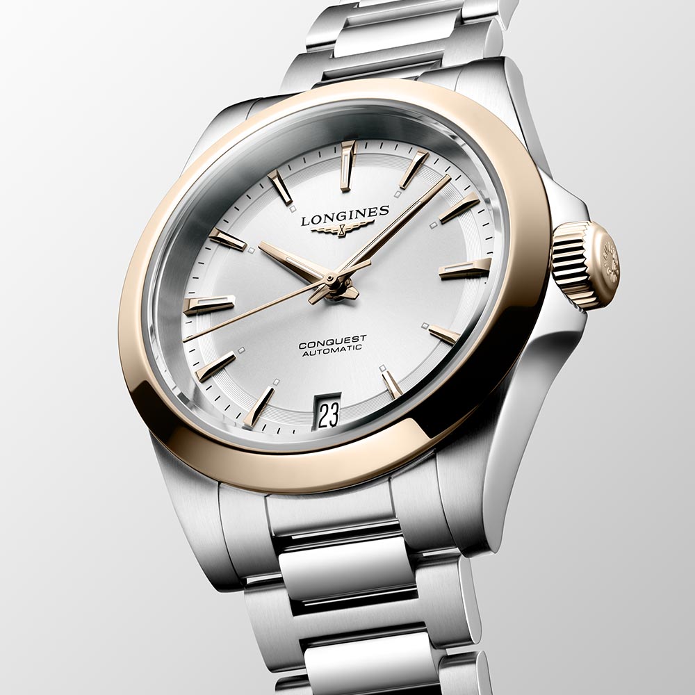 Orologio Longines Conquest Champagne Automatico 38 mm