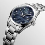 Longines watch Master collection Automatic Steel Silver Blue 40 mm