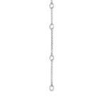 Ti Sento Milano Saucer Silver Necklace